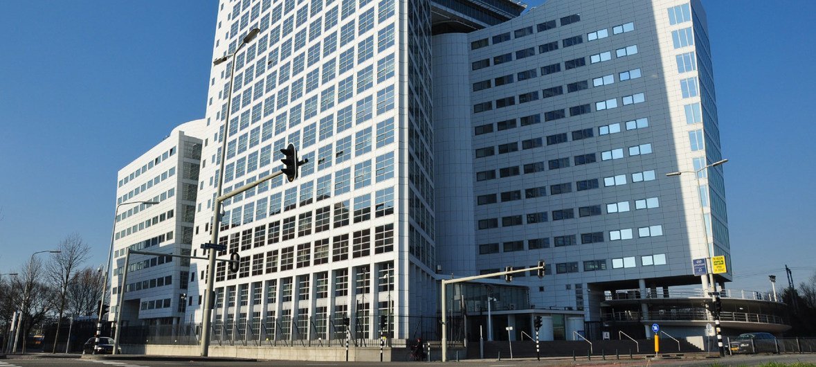 Headquarters of the International Criminal Court in The Hague.