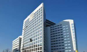 Headquarters of the International Criminal Court in The Hague.