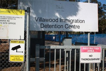 Villawood Immigration Detention Centre outside Sydney, Australia, which houses asylum-seekers.