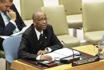 Le Représentant spécial pour la Guinée-Bissau, Joseph Mutaboba. Photo ONU/Rick Bajornas