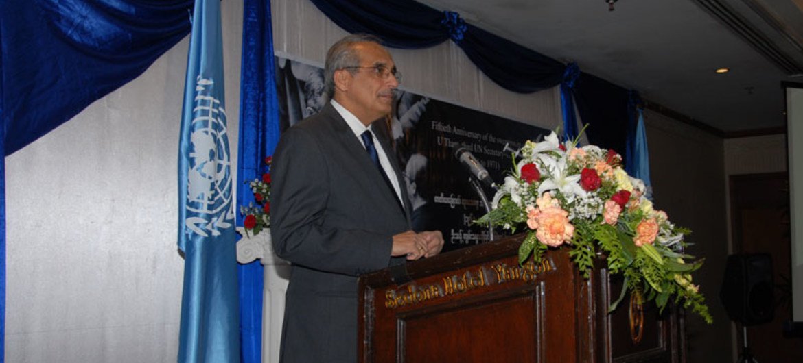 Vijay Nambiar, Special Adviser to the Secretary-General on Myanmar