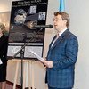 UNESCO Director-General, Irina Bokova (second left) and US Ambassador David Killion at launching of From Space to Place