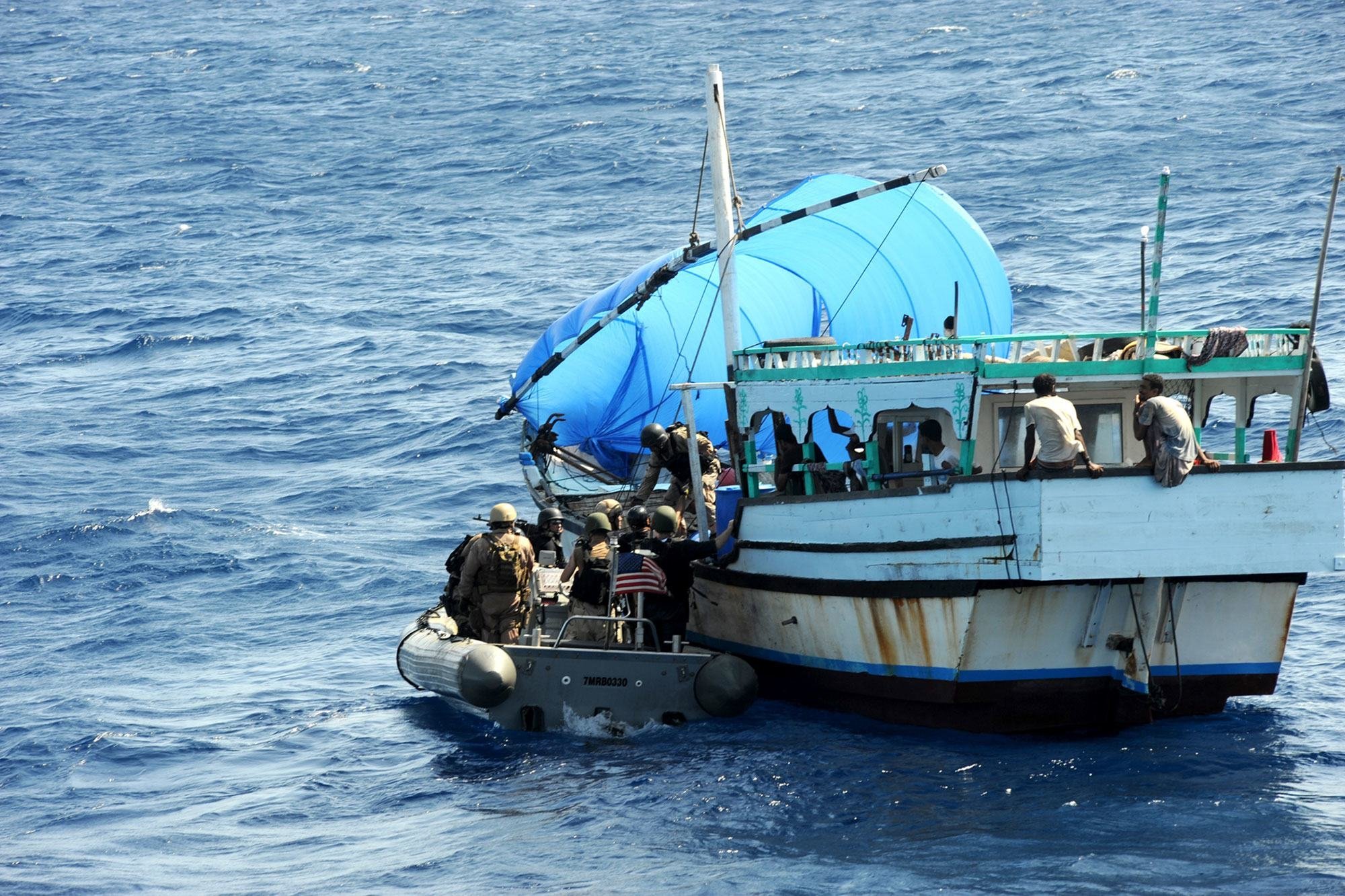 Força-tarefa quer conter a alta de sequestros no Golfo de Áden e Oceano Índico