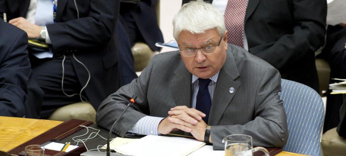 Under-Secretary-General for Peacekeeping Operations Hervé Ladsous.