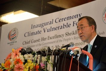 Secretary-General Ban Ki-moon opens Climate Vulnerable Forum in Dhaka, Bangladesh