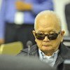 Nuon Chea appears before the Extraordinary Chambers in the Courts of Cambodia on 21 November 2011