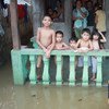 De fortes pluies aux Philippines en juin 2011 ont entrainé des inondations comme ici à Cortabato City, à Mindanao.