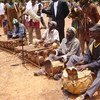 Musiciens traditionnels au Mali.
