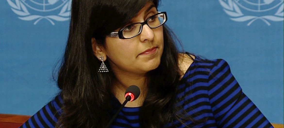 OHCHR spokesperson Ravina Shamdasani.