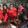 Voter registration in Nepal.