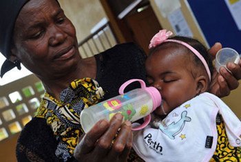 Isabel is a grandmother in Mozambique who cares for her 6 months old granddaughter whose mother died of an AIDS-related illness