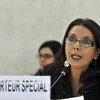 La Rapporteure spéciale de l'ONU, Najat Maalla M'jid.