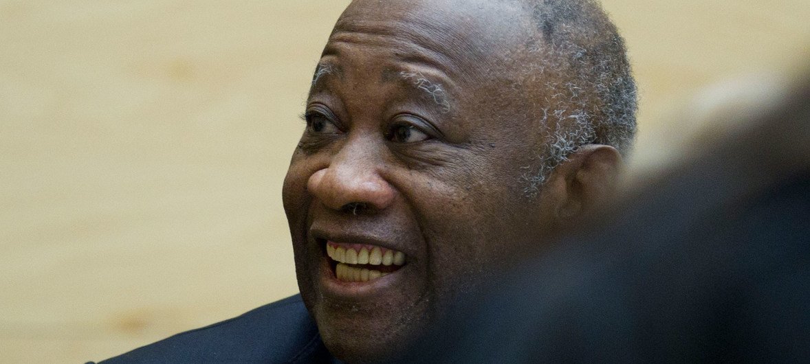 L'ancien Président ivoirien Laurent Gbagbo lors de sa première apparition devant la CPI en 2011. Photo CPI