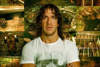 Spanish soccer star Carles Puyol