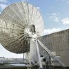 Antena de satélite na sede da ONU em Nova Iorque
