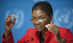 La Secrétaire générale adjointe des Nations Unies aux affaires humanitaires, Valerie Amos.
