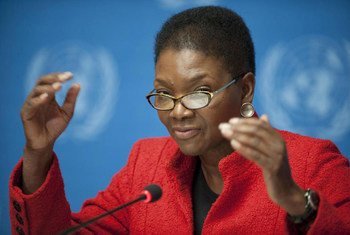 La Secrétaire générale adjointe des Nations Unies aux affaires humanitaires, Valerie Amos.