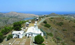 UN patrol base overlooking Morphou Bay, western Cyprus
