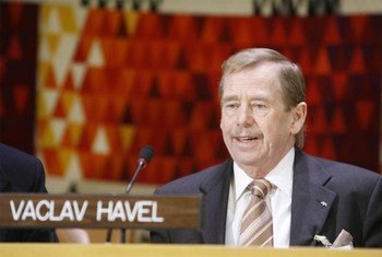 Former President of the Czech Republic Vaclav Havel
