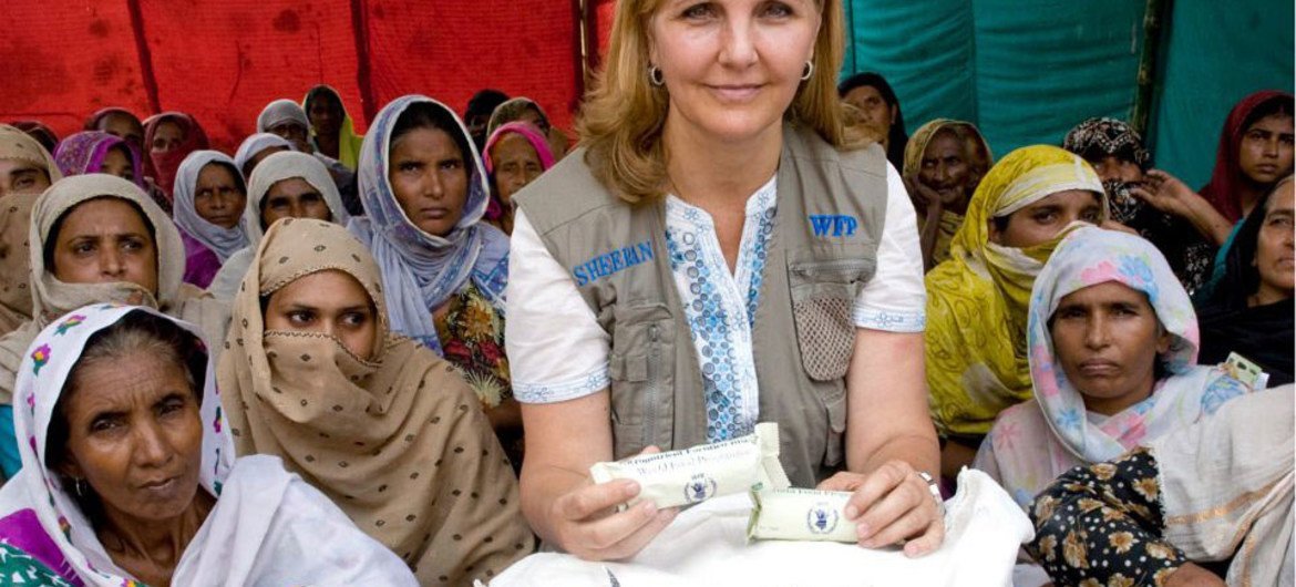 WFP Executive Director Josette Sheeran