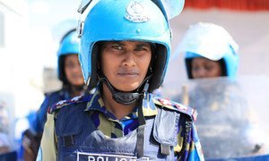 Among the many peacekeepers deployed by the UN Stabilization Mission in Haiti and assigned to protect the hundreds of thousands of internally displaced persons (IDPs) from insecurity, nearly 500 are women.