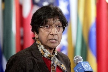 La Haut commissaire des Nations Unies aux droits de l'homme, Navi Pillay. Photo ONU/Paulo Filgueiras