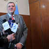 Ján Kubiš, new Special Representative of the Secretary-General for Afghanistan, briefs the press upon arrival in Kabul.