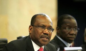 International Telecommunication Union Secretary-General Hamadoun Touré addresses delegates at the World Radiocommunication Conference 2012.
