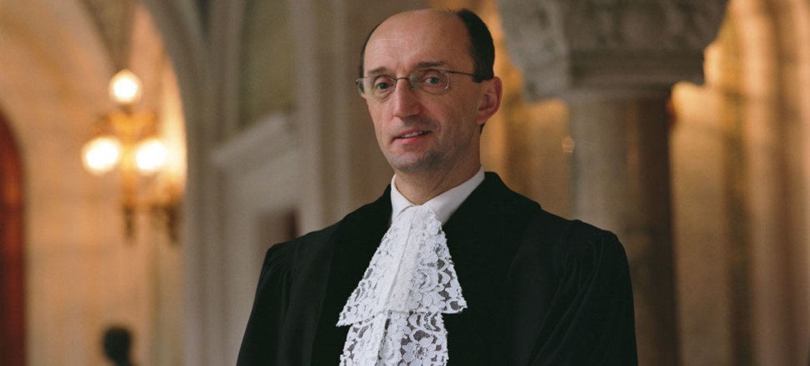 Le juge Peter Tomka. Photo CIJ