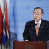 Le Secrétaire général Ban Ki-moon. Photo ONU/JC McIlwaine