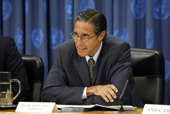 Le Sous-Secrétaire général des Nations Unies aux affaires politiques, Oscar Fernandez-Taranco. Photo ONU/Paulo Filgueiras