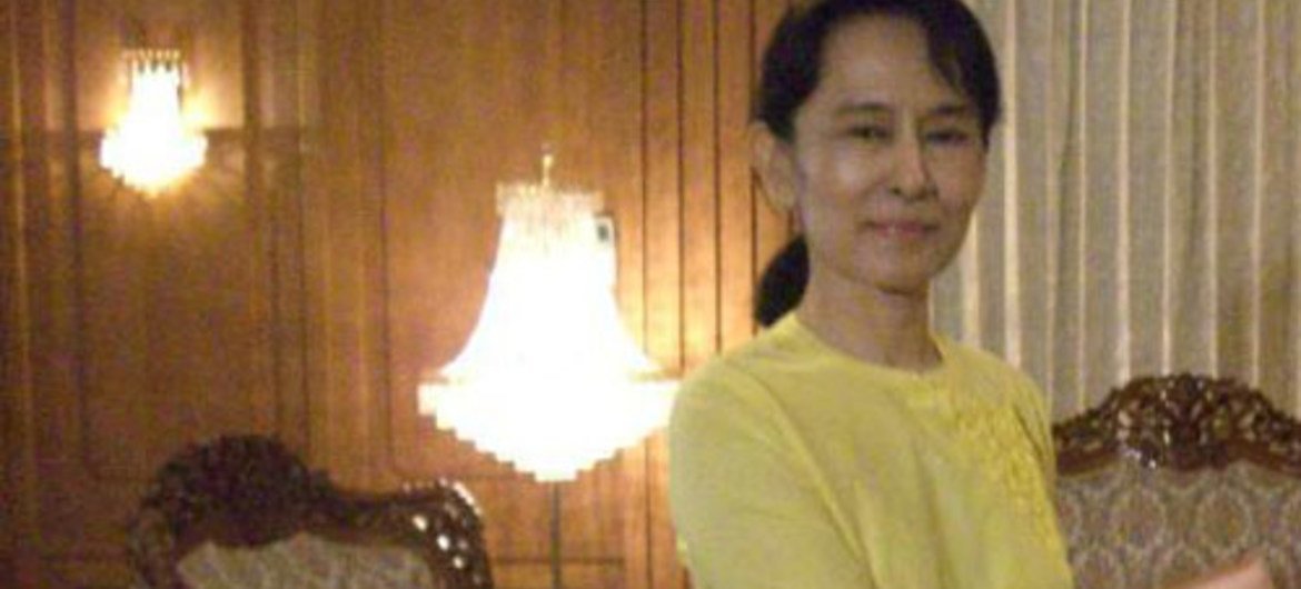 Aung San Suu Kyi. Photo ONU
