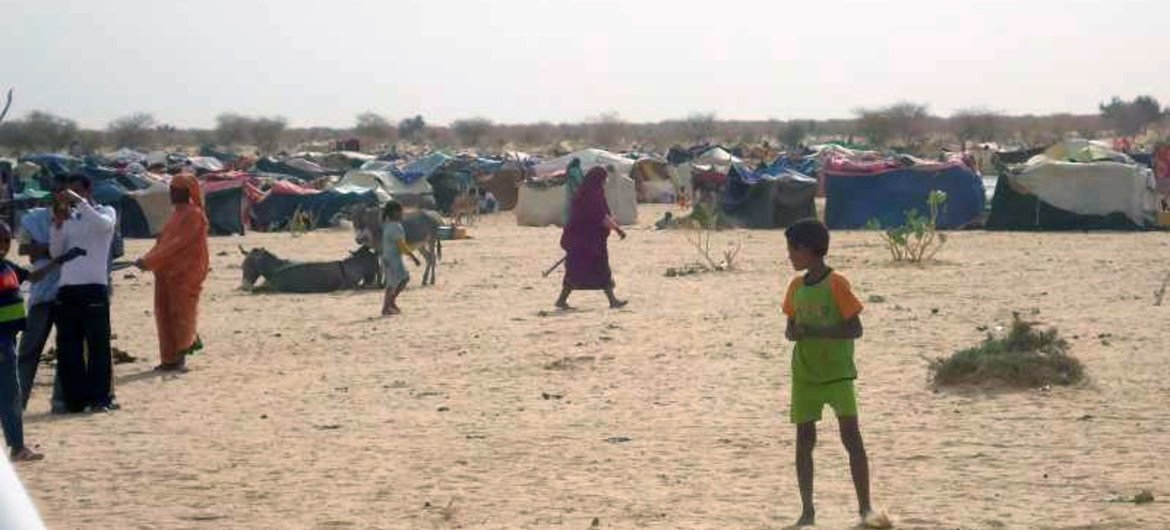Le HCR fournit une assistance aux réfugiés du Mali comme ceux-ci arrivés en Mauritanie. Photo HCR/A.O. Barry