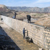 The Archi Irrigation canal in the north-east of Afghanistan being rehabilitated in 2009 with FAO assistance.