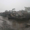 Des cyclones frappent chaque année Madagascar. Le marché à Tamasina après le cyclone Ivan en 2008. Photo UNICEF