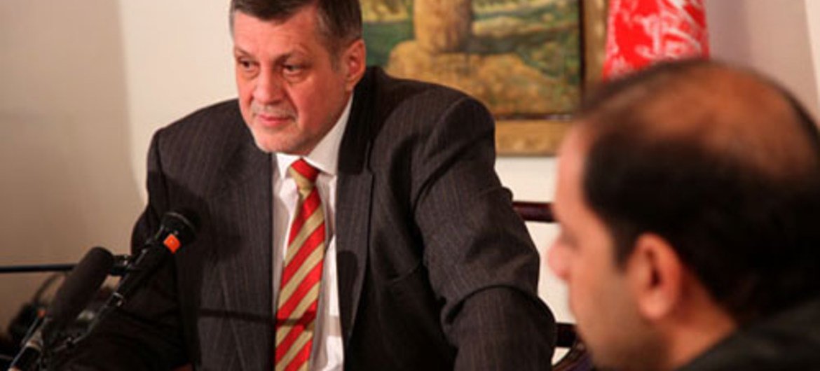 Special Representative for Afghanistan Ján Kubiš.