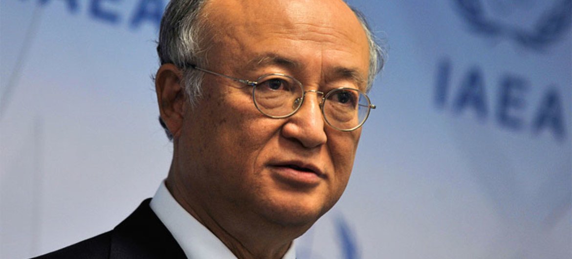 Le Directeur général de l'AIEA, Yukiya Amano. Photo AIEA/D. Calma