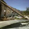 A school building in Madagascar damaged by Cyclone Giovana.