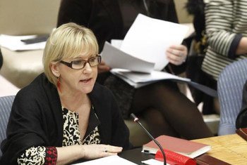 Special Representative Margot Wallström presents the Secretary-General’s report on conflict-related sexual violence to the Security Council.