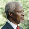 L'ancien Secrétaire général de l'ONU Kofi Annan. Photo ONU/Evan Schneider