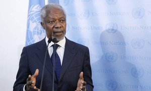 Joint UN-Arab League Special Envoy on Syria Kofi Annan.