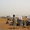 Malian refugees in Mbera camp.