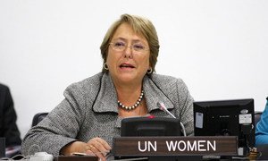 UN Women Executive Director Michelle Bachelet.