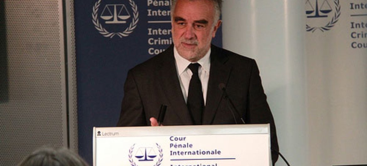 International Criminal Court Prosecutor Luis Moreno-Ocampo.