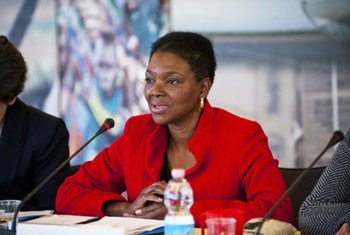 La chef de l'humanitaire de l'ONU, Valerie Amos. Photo ONU/PAM/Rein Skullerud
