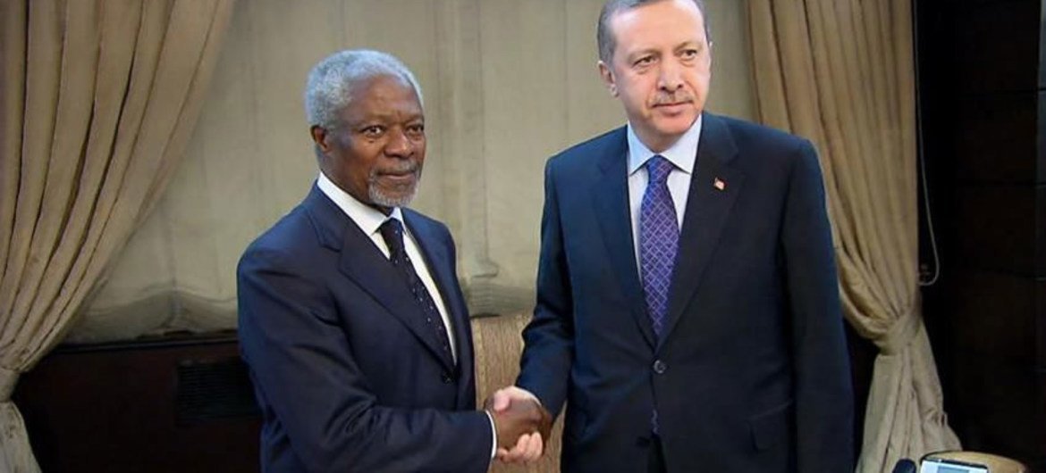 Annan y Erdogan