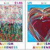 La Poste de l'ONU a publié des timbres à l'occasion de la Journée mondiale de sensibilisation à l'autisme. Photo UNPA