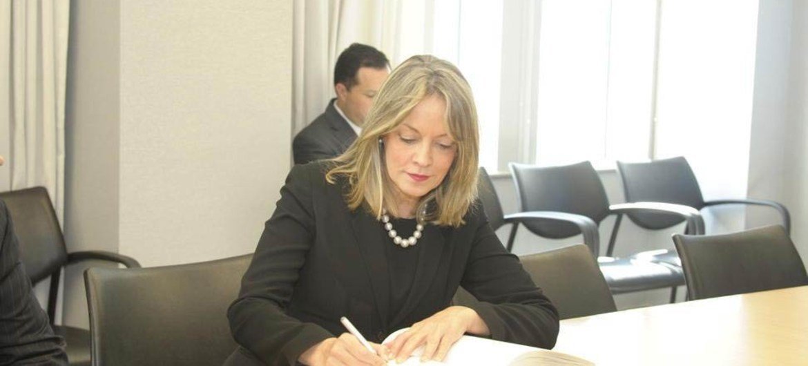 Secretary-General of the Union of South American Nations (UNASUR) María Emma Mejía Vélez.