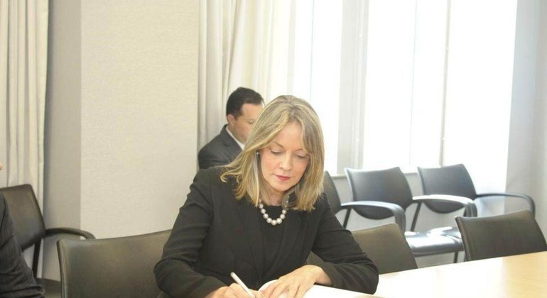 María Emma Mejía Vélez, Embajadora de Colombia ante las Naciones Unidas.