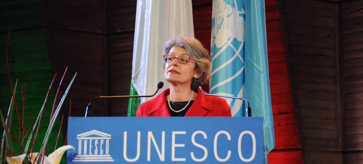 La Directrice générale de l'UNESCO, Irina Bokova. Photo UNESCO/Danica Bijeljac